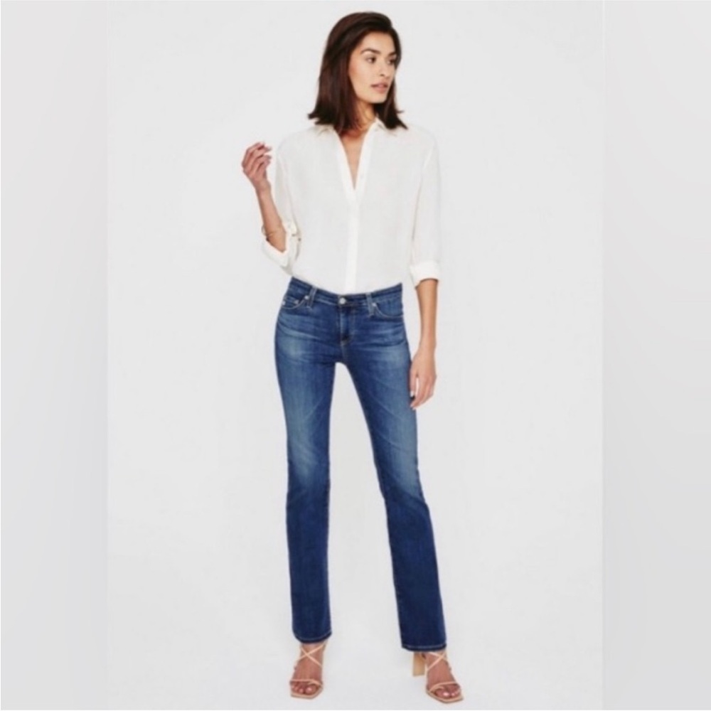 AG JEANS The Angel low rise boot‎ jeans